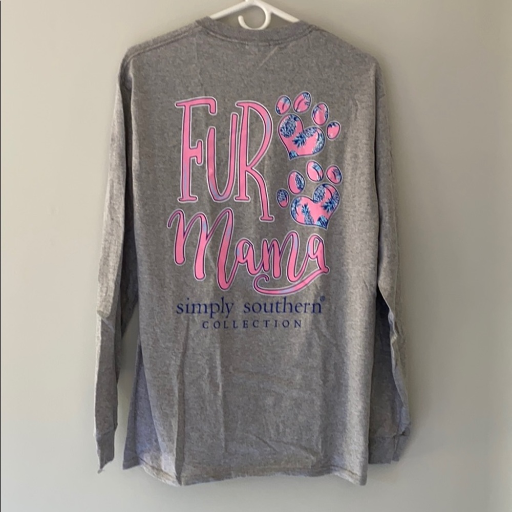 Simple Southern Fur Mama Longsleeve